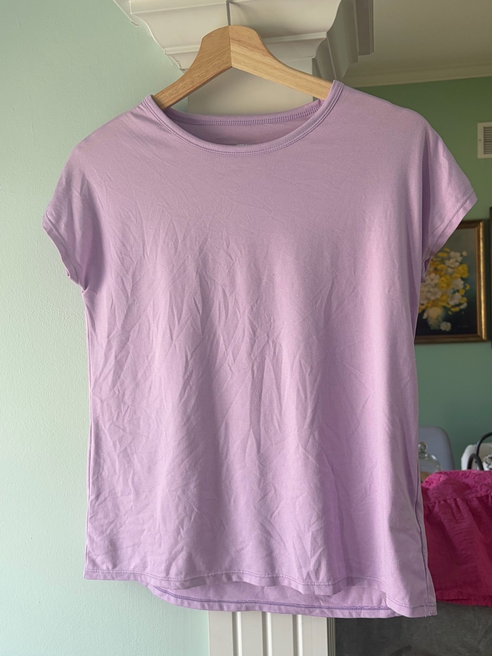 32 Degrees Lavender Short Sleeve Crewneck Tee